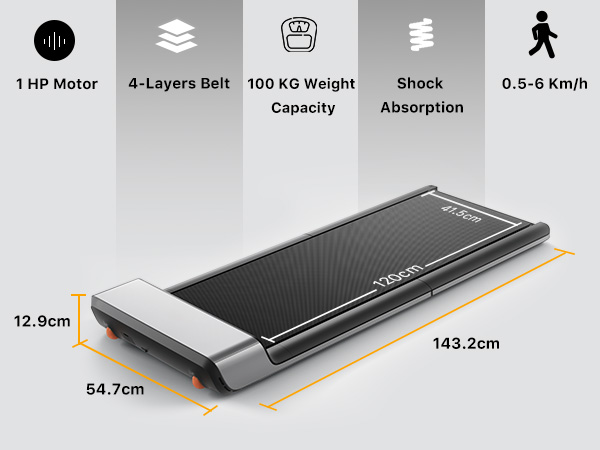 walking pad specifications